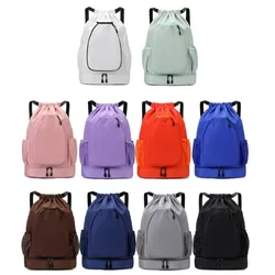 Mochila deportiva impermeable para Pickleball con gran capacidad y bolsillo zapatos