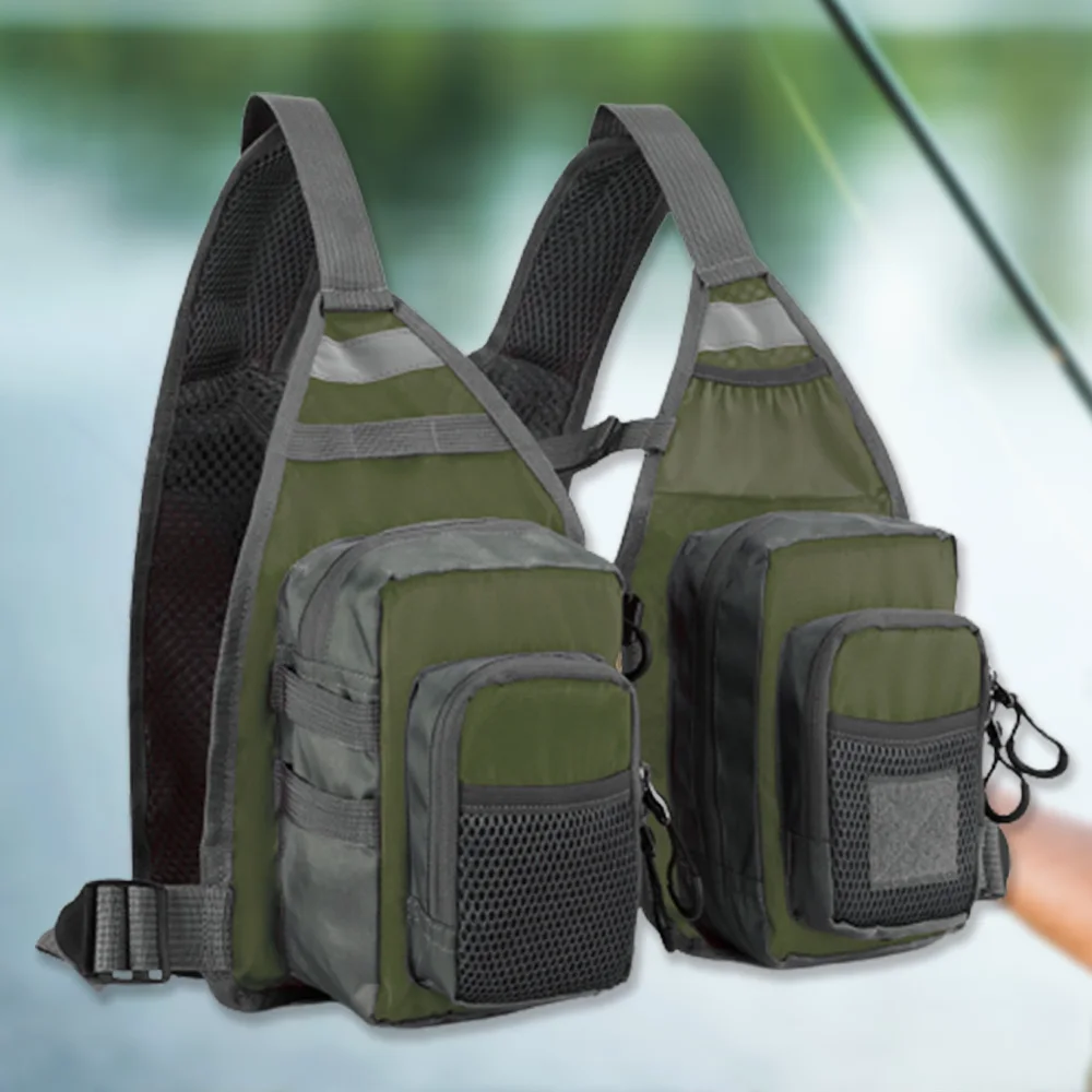 Chaleco ultraligero de pesca con mosca, tejido transpirable de talla única, malla de ajuste Regular para viajar, acampar y escalar - imagen 5