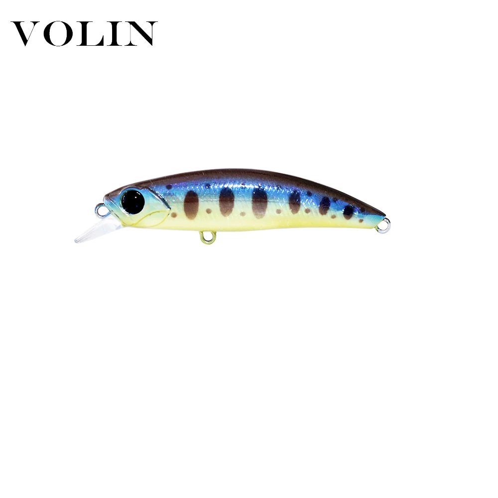 VOLIN-sistema de freno magnético Wobbler de pesca, cebo duro para pececillos, cebo Artificial, Swimbait para perca, 60mm, 6,5g, 1 ud. - imagen 4