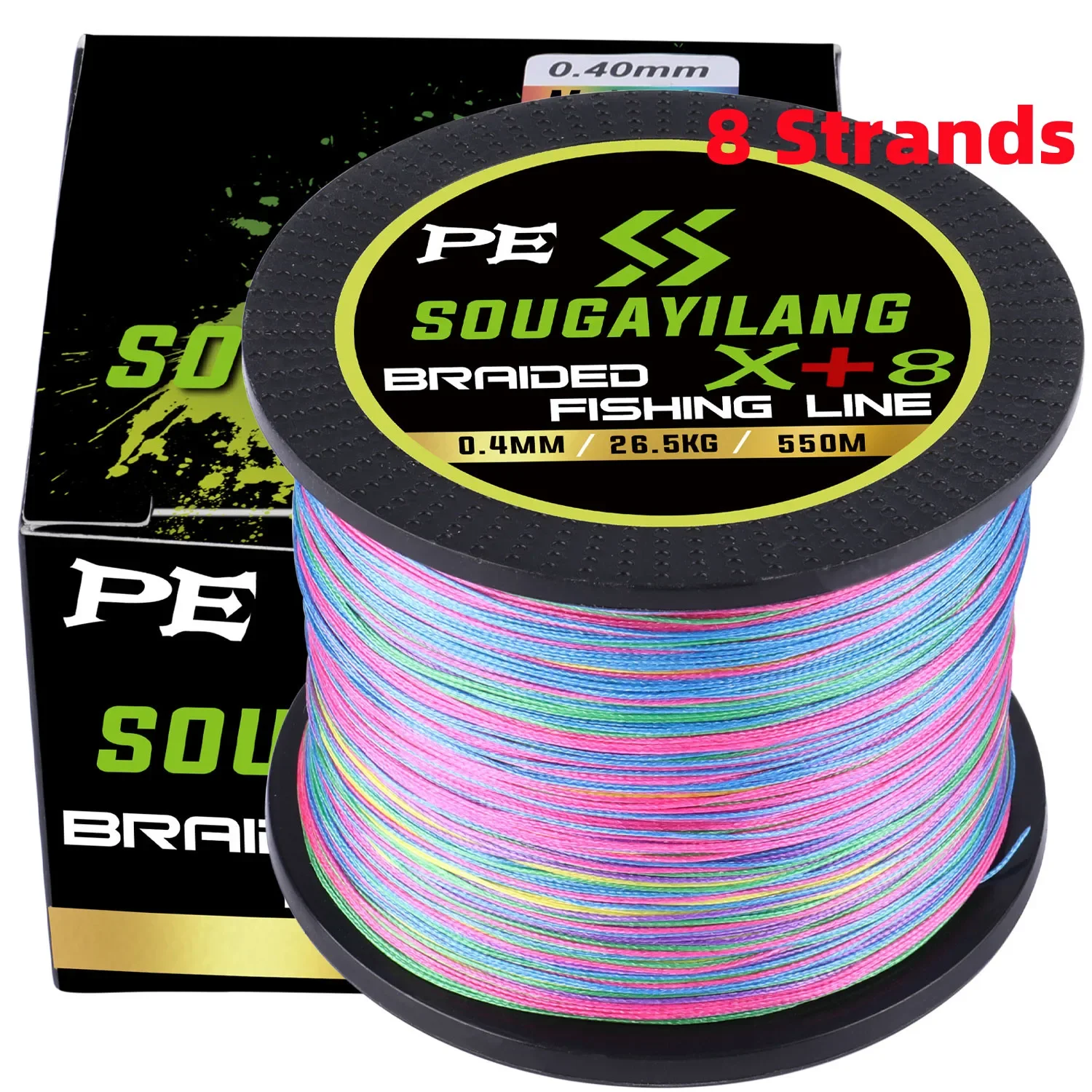 8 strand Multicolor
