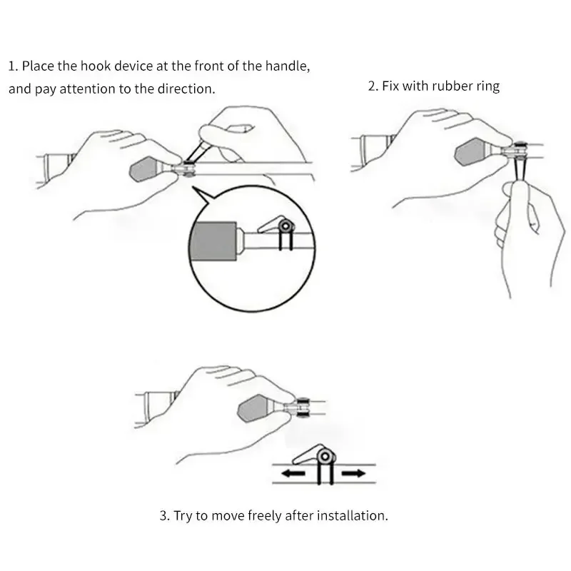10 unids/lote caña de pescar gancho Keeper-anillo de silicona seguro Iso Hold cebo señuelos y plantillas para una pesca segura y fácil - imagen 3