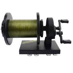Carrete Baitcasting giratorio portátil para pesca