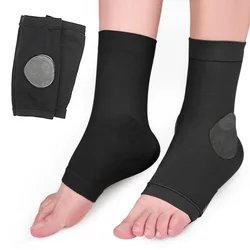 Calcetines invisibles de gel con protector de tobillo transpirable