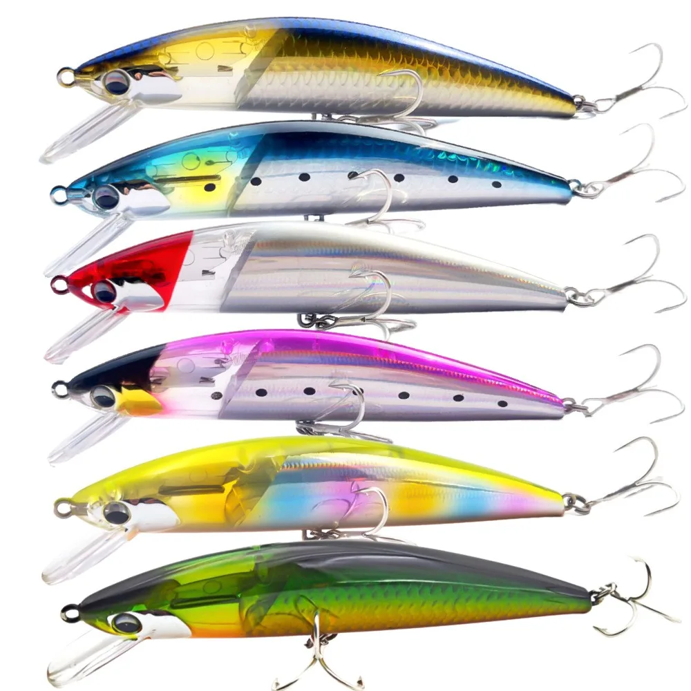 Jerkbait hundido con hoja Flash – Curricán agua salada y dulce - imagen 3