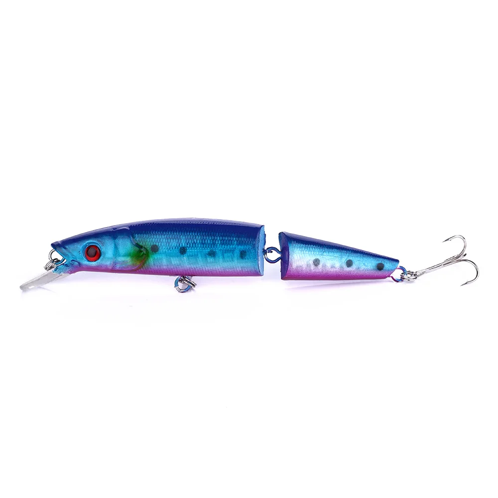 Señuelos duros multisección para lubina – Crankbaits con ojos 3D - imagen 3