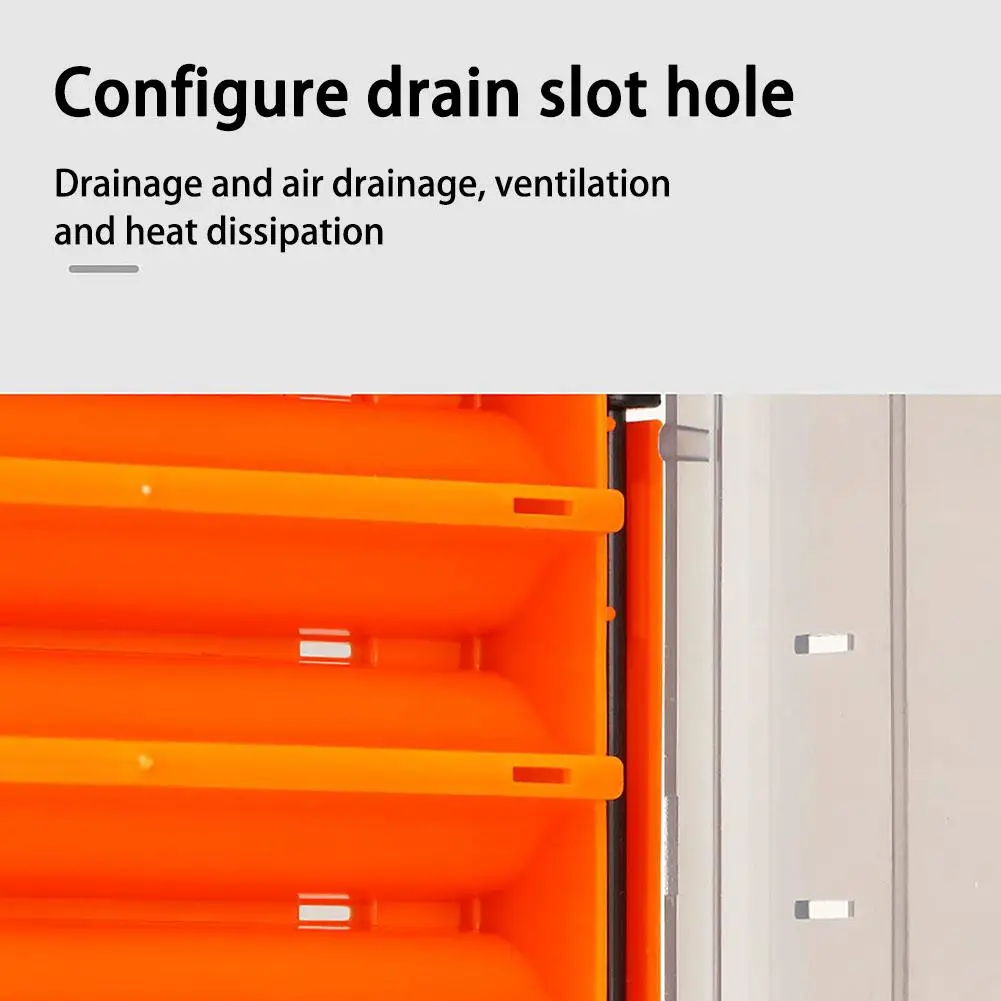 Cajas de cebo para Señuelos de Pesca, 14 compartimentos, doble cara, alta resistencia, anzuelos de pesca, accesorios de aparejos, caja de almacenamiento, envío directo - imagen 4