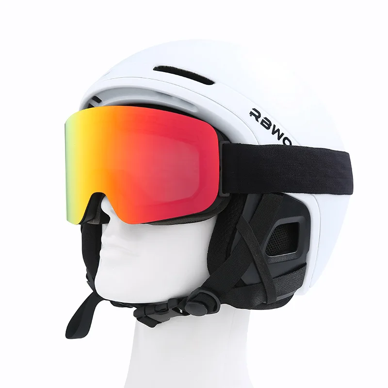 Gafas de esquí cilíndricas antiniebla de doble capa UV400, gafas esféricas grandes para hombres y mujeres, gafas de nieve, gafas para deportes al aire libre, esquí - imagen 3