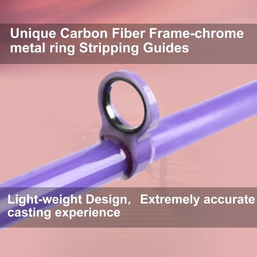 Maximumcatch Unic Fibra de vidrio 3/4/5wt Fly Rod 7/8/8,6 pies Vidrio de carbono de acción rápida con tubo extra duro - Ligero de alta calidad - imagen 4