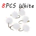 B 8PCS White