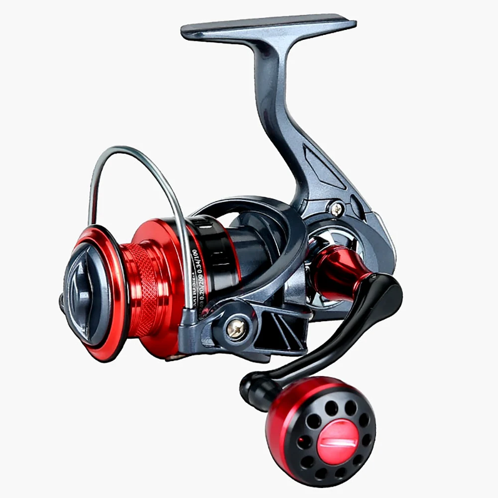 Carrete giratorio de Metal para pesca de carpa, accesorio de doble uso para agua dulce/marina, arrastre grande, duradero, 2000-7000 - imagen 3