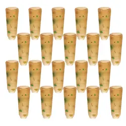 Cola de pesca de carpa, tubo de goma de cabeza redonda, amortiguador, cuentas de agua dulce, mangas antienredos, cordón de manga de gancho, alineador, 20 Uds.