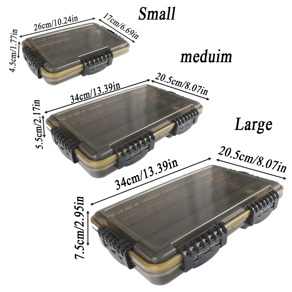 Caja de Pesca Impermeable JSFUN – Flotante con Divisores Ajustables - imagen 3