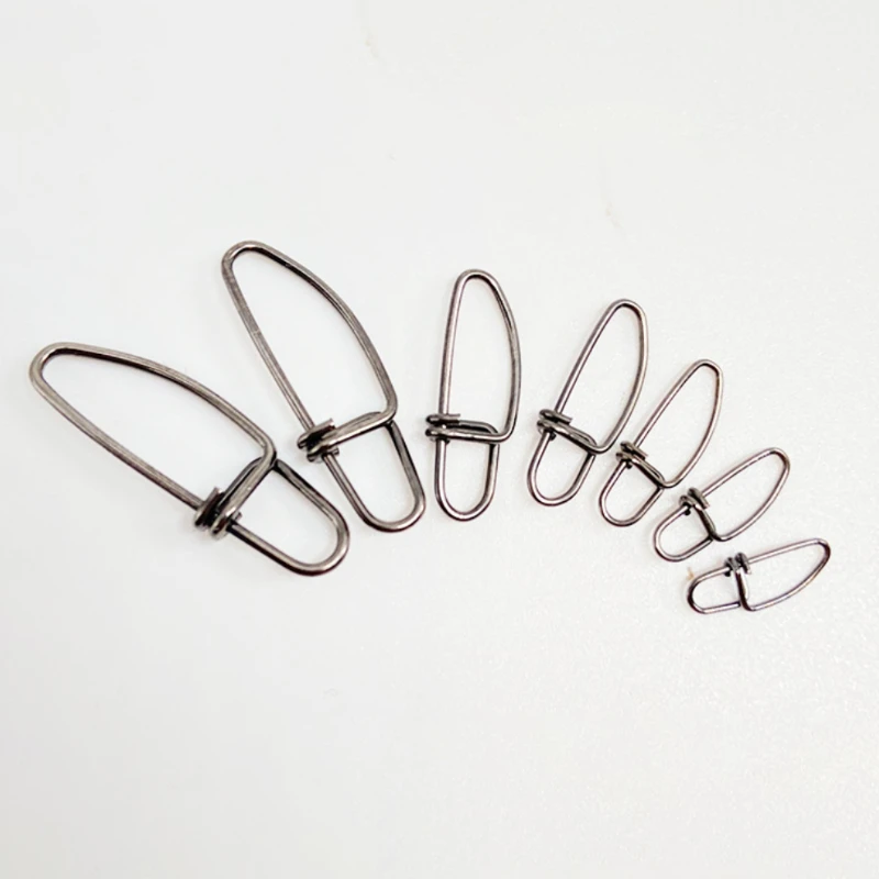 Conector de pesca de 1000 piezas, Pin de acero inoxidable, rodamiento giratorio, accesorios de conector, equipo de aparejos, venta al por mayor - imagen 5