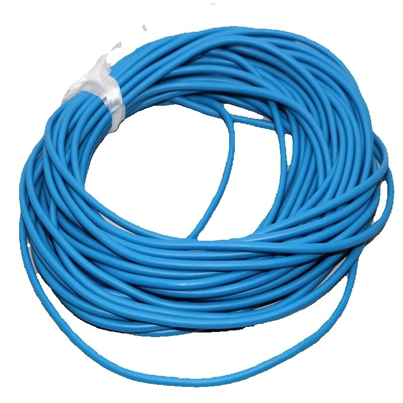 Sedal de pesca de goma sólida de 2mm, hilo de pesca con flejado de banda elástica alta, cuerda de tirachinas DE TENIS elástica de 10m, sedal atado - imagen 5