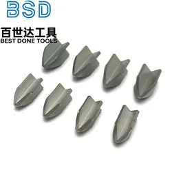 Brocas de carburo de tungsteno triangulares para cerámica y madera