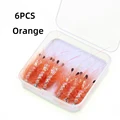 6pcs orange