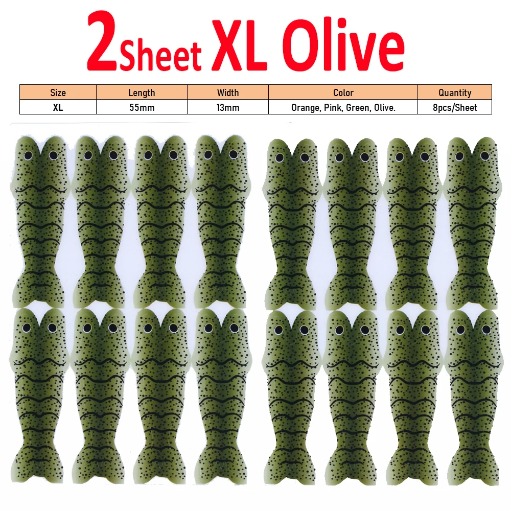 2 pack Olive XL