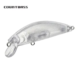 Wobblers flotantes sin pintar Countbass – Señuelos duros minnow