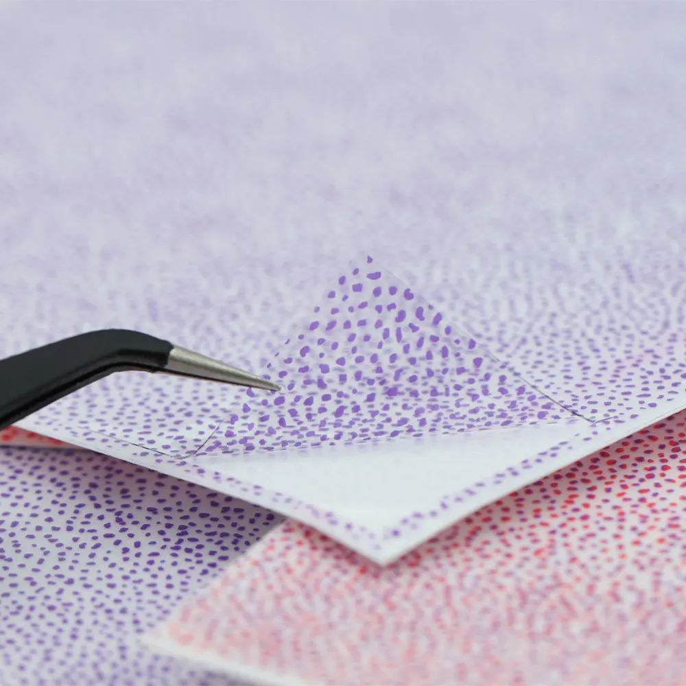 Bimoo 1/3/6 hojas de envoltura corporal de ninfa moteada, Material de atado de moscas para atar el cuerpo de ninfas, camarones, Señuelos de pesca de trucha Scud - imagen 5