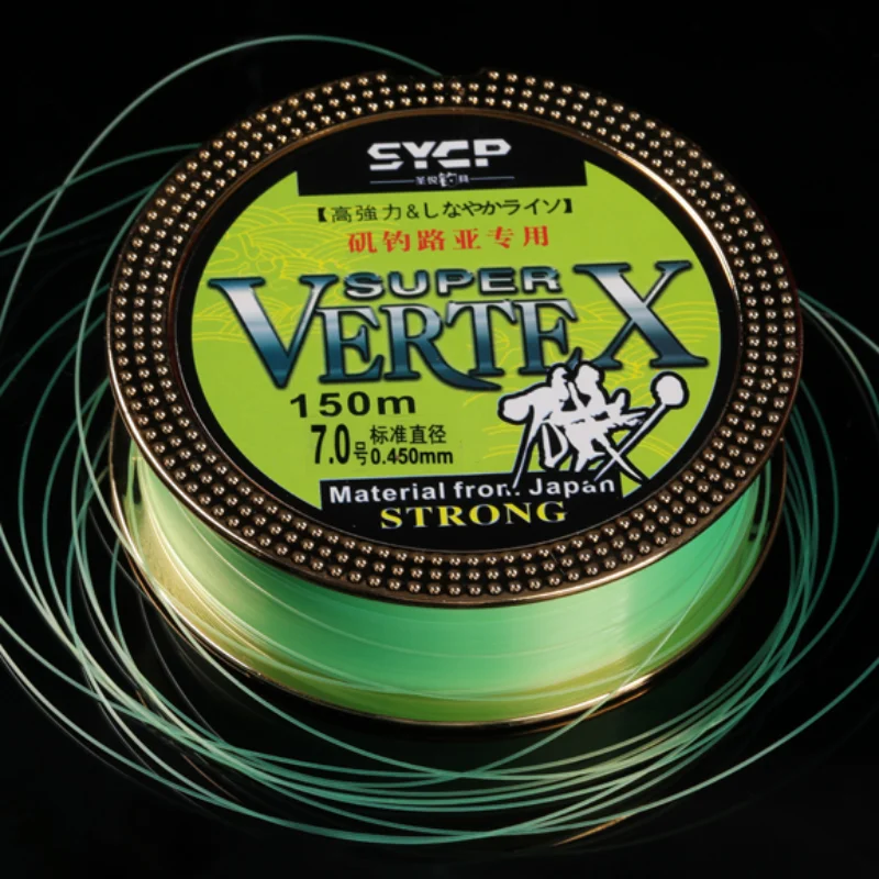 Sedal de pesca de roca suave profesional, hilo telescópico de nailon, 150M - imagen 2