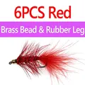 6pcs Br Ru Red