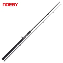 Caña spinning NOEBY Beast Power Game para lucio con anillas Fuji