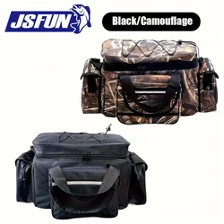 JSFUN Riñonera de Pesca Impermeable 11L con Correa Ajustable