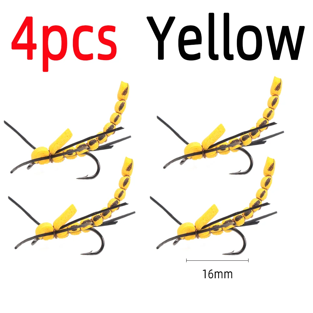 4pcs Yellow
