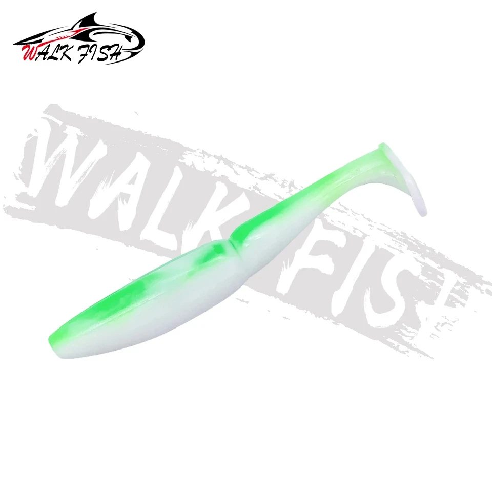 WALK FISH 3 unids/lote 11,5 cm 12,3g Easy Shiner Shad calidad señuelos Pesca Pesca señuelos blandos cebo de silicona Wobblers Leurre Souple - imagen 4