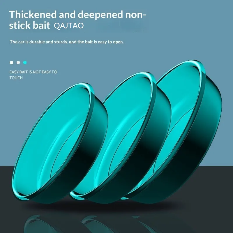 Fácil de limpiar cebo antiadherente mezcla cebo lavabo pesca agujero negro gran escopeta apertura cebo lavabo equipo de pesca - imagen 2