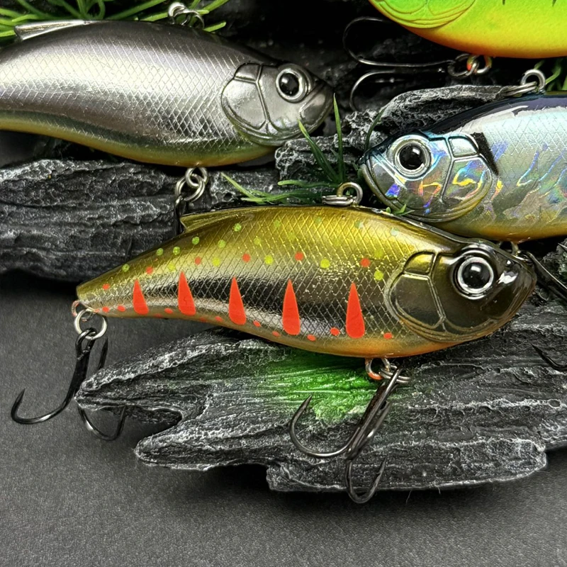 Crankbait sin labios vibrante – Señuelo para lubina en agua salada - imagen 5