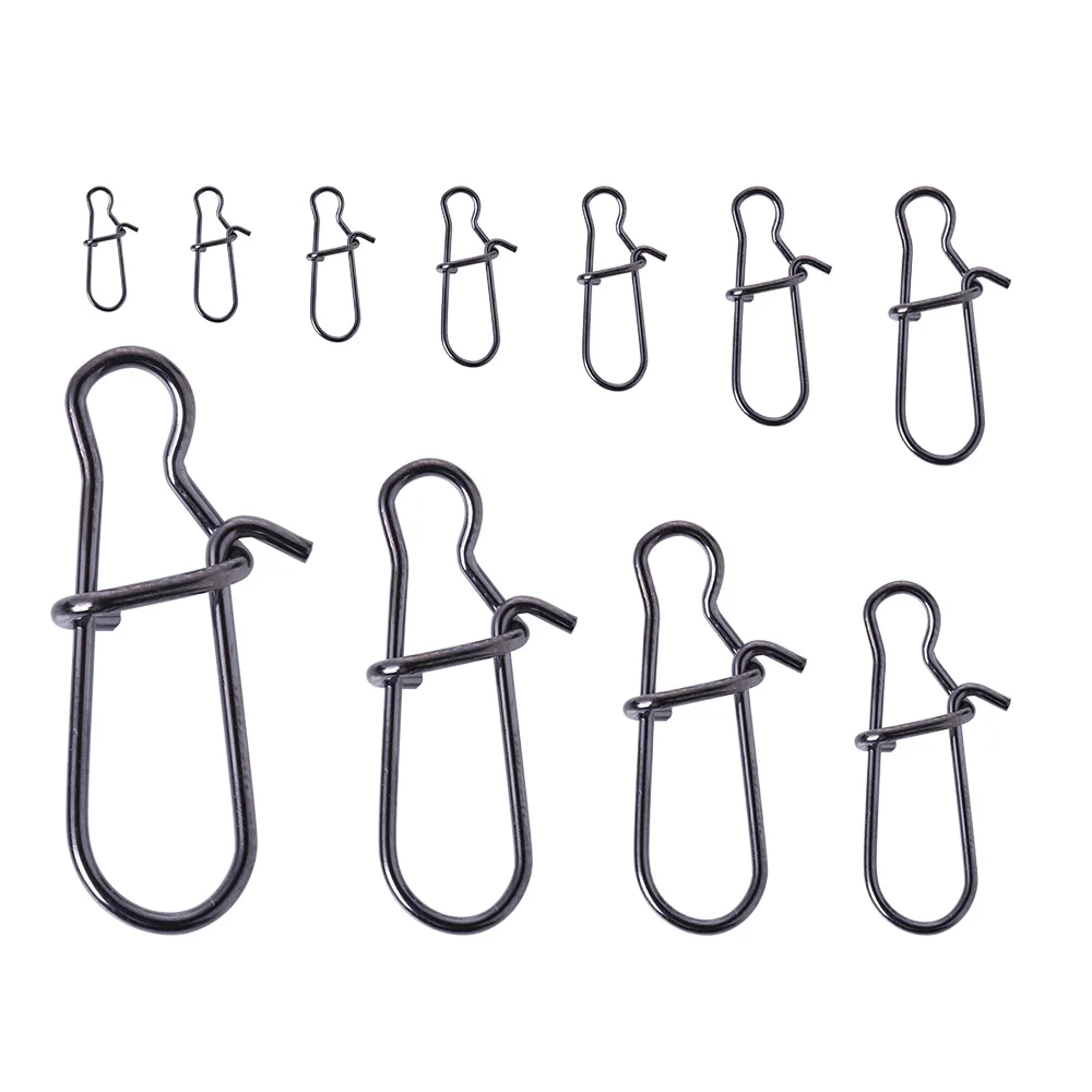 Accesorios acero inoxidable pesca: mosquetones y clips cierre rápido - imagen 5