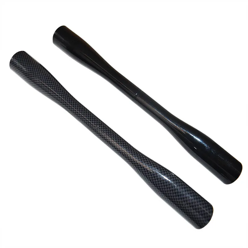 Agarre de patrón de tubo decorativo cónico de carbono 1K, componentes de reparación de construcción DIY, señuelo de forma especial, mango de caña de pescar - imagen 4