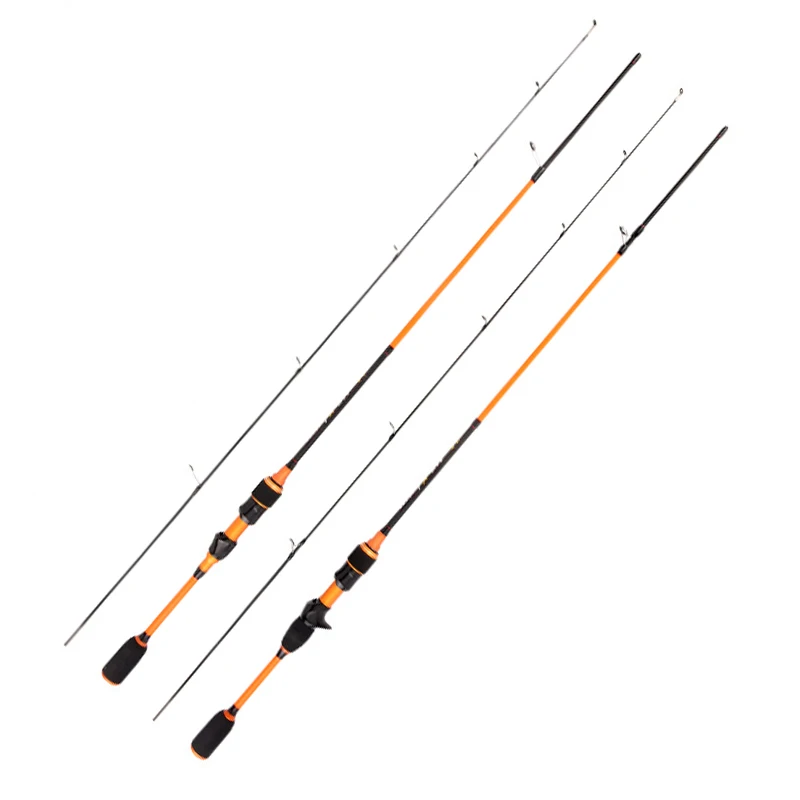 Catch.u caña de pescar de fibra de carbono, ultraligera, giratoria, fundición, cebo, 2-8g, línea WT, 3-12lb, caña de pescar rápida para trucha - imagen 2