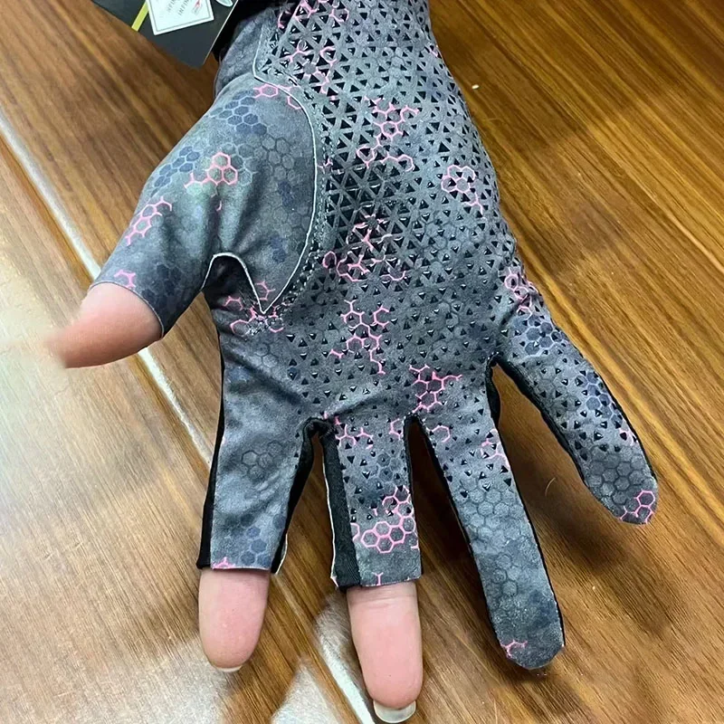 Guantes de pesca Gamakatsu antideslizantes – Corte 3 dedos para mosca - imagen 4