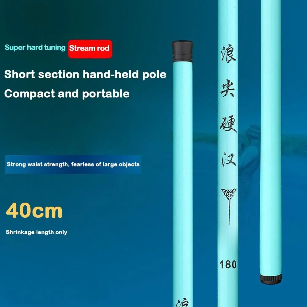 Caña de pescar telescópica, Kits completos, carrete de pesca Spincast, juego de cañas de pescar, caña de pescar, caña de pescar, Combo de caña alimentadora de fibra de vidrio - imagen 3