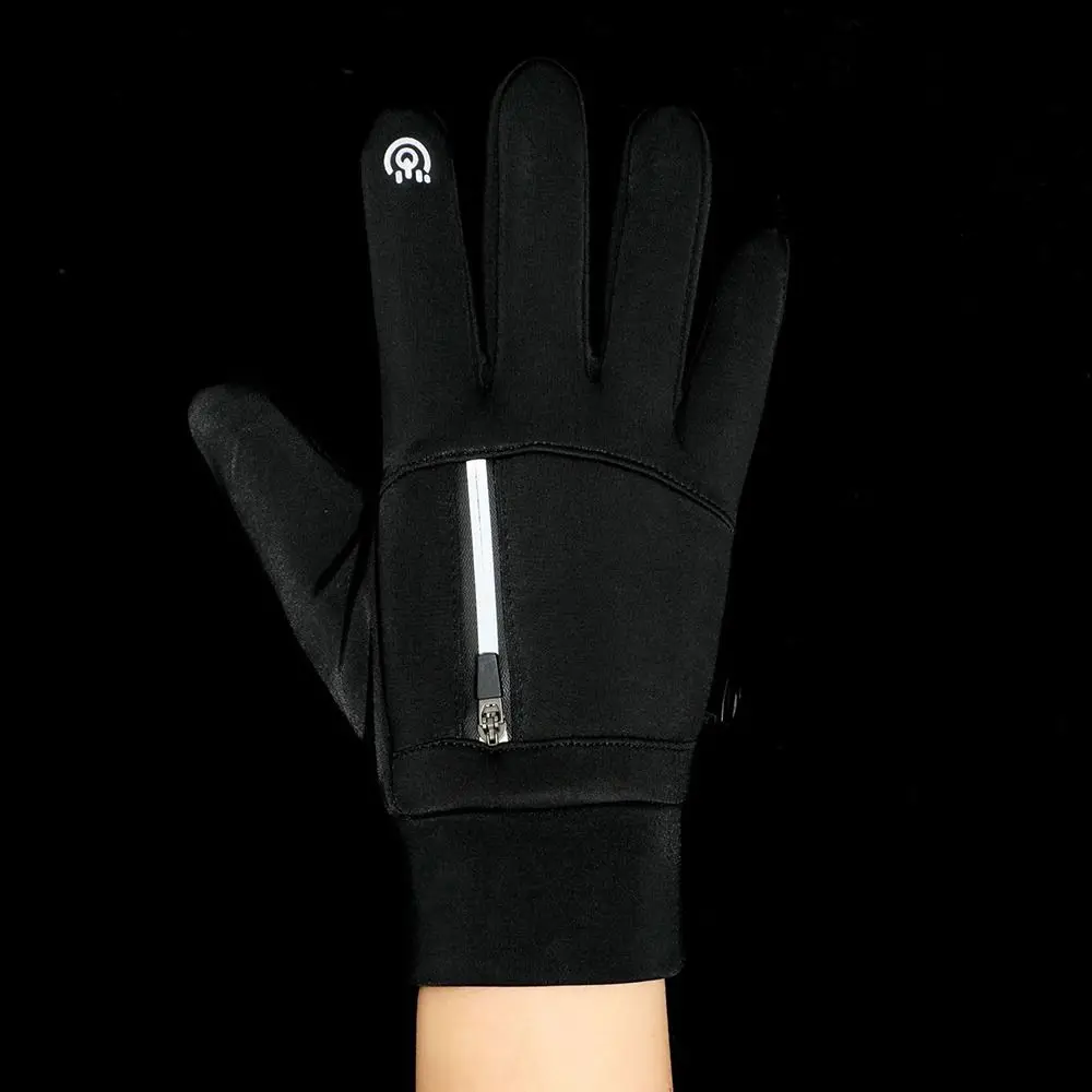 Guantes de invierno a prueba de viento, manoplas impermeables, antideslizantes, para motocicleta, esquí, escalada, con bolsillos, mantienen el calor, para pantalla táctil - imagen 4