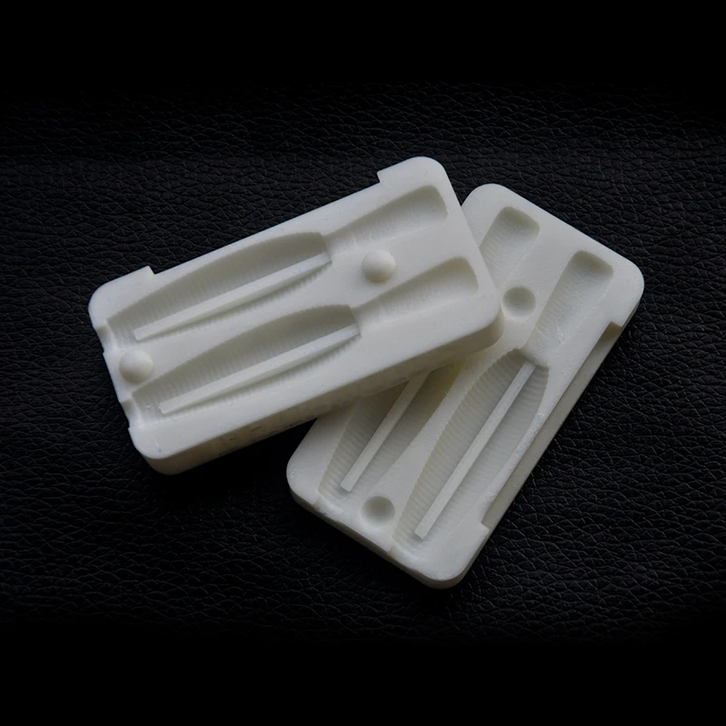 Luretv-MOLDS Molde para cebo blando, palo sumergido, mazo, lombriz de patata, 6,3 cm, doble cavidad, sin molde calefactor - imagen 2