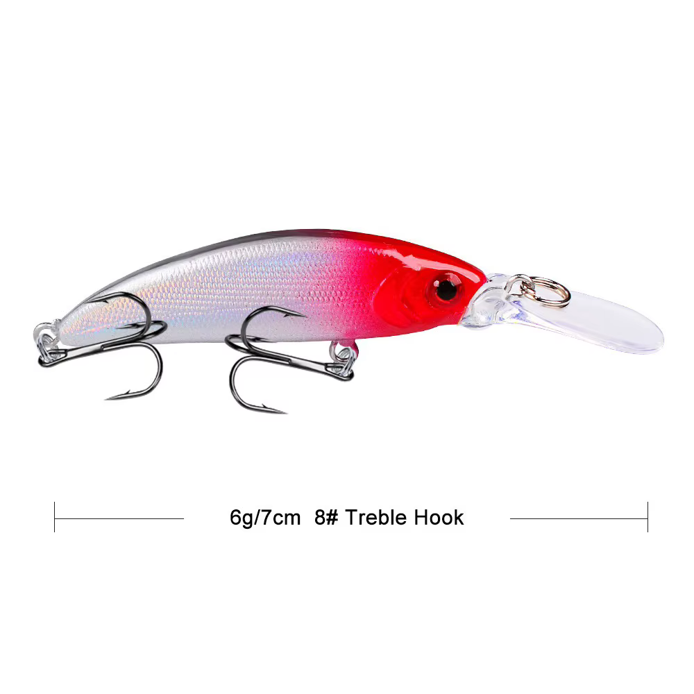 Longmouth Minnow Jerkbait 3D Ojos – Señuelo Mar 9 Colores - imagen 5