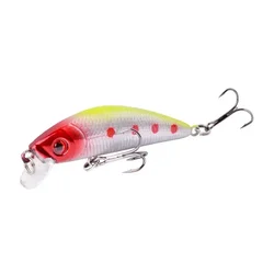Señuelo Minnow ojos 3D Crankbait Wobbler – cebo duro plástico