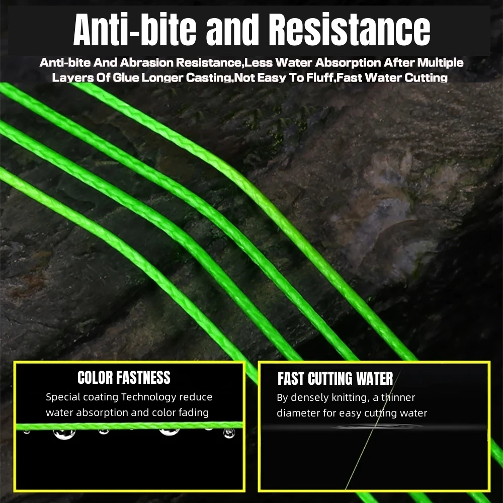 Sedal de pesca trenzado de PE, hilo de 12/8 hebras, multifilamento de 1000M, 500M, 300M, sedal de PE fuerte de Japón, para pesca en mar y agua salada pesca accesorios de pesca pesca accesorio pesca accesorios mar - imagen 3