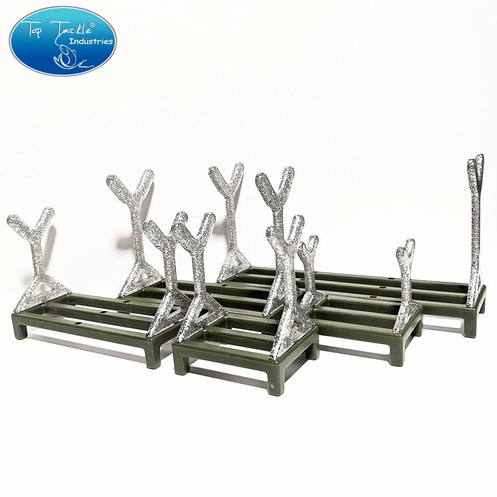 El flash militar verde/transparente se puede combinar en cualquier lugar, soporte para señuelos de pesca, soporte compacto para cebos de pesca, soporte para mostrar - imagen 3