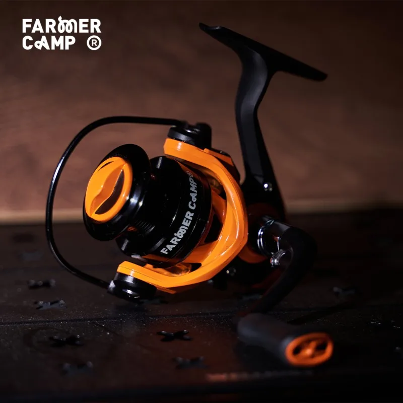 Carrete Spinning Farmer Camp Mini Micro – Ambidiestro - imagen 2
