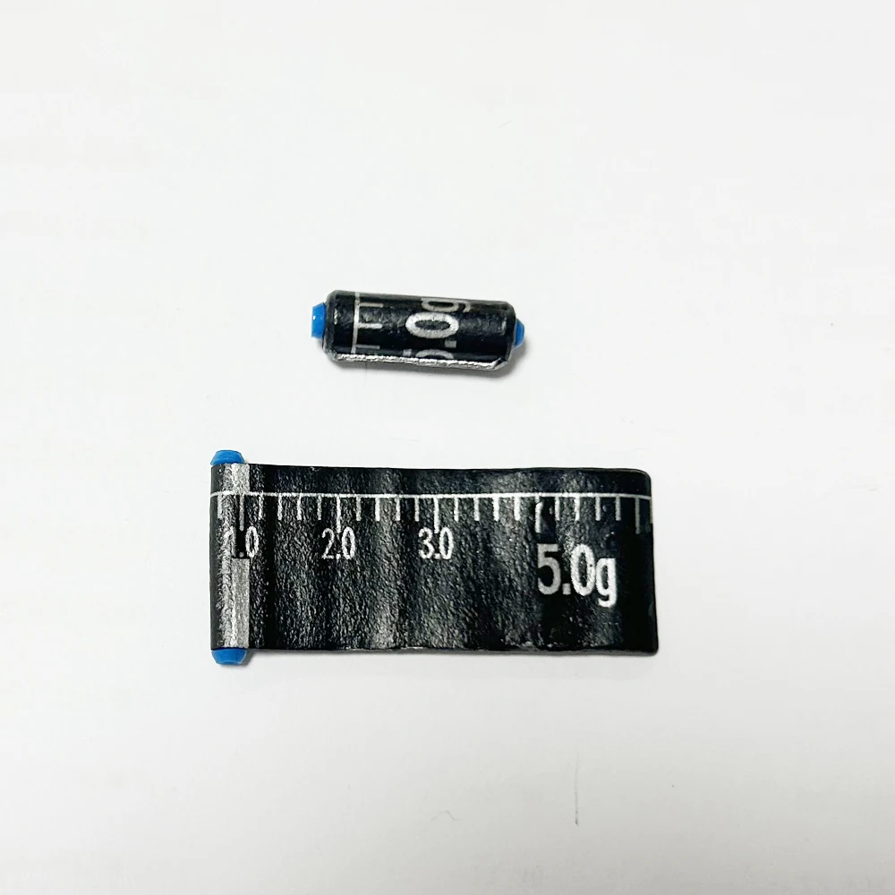 DNDYUJU 25 uds combinación de plomo de pesca 1,5g-5.0g plomo regla de pesca juego de plomo reemplazar rápido accesorios de pesca aparejos - imagen 4