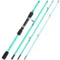 blue spinning rod