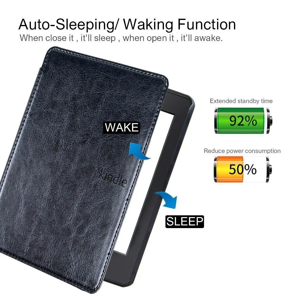 Auto Sleep/Wake eReader cubierta correa de mano a prueba de golpes Colorsoft funda protectora para Kindle Paperwhite 2024 12. a generación 7 pulgadas - imagen 4