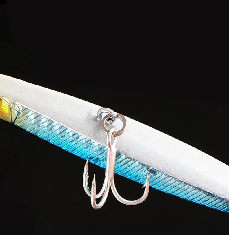 Señuelos de Pesca con lápiz de curricán que se hunden, 10g, 14g, 18g, VIB, cebo duro Artificial, plantillas, cebos Wobbler, aparejos de Pesca de Lucio, 1 ud. - imagen 5