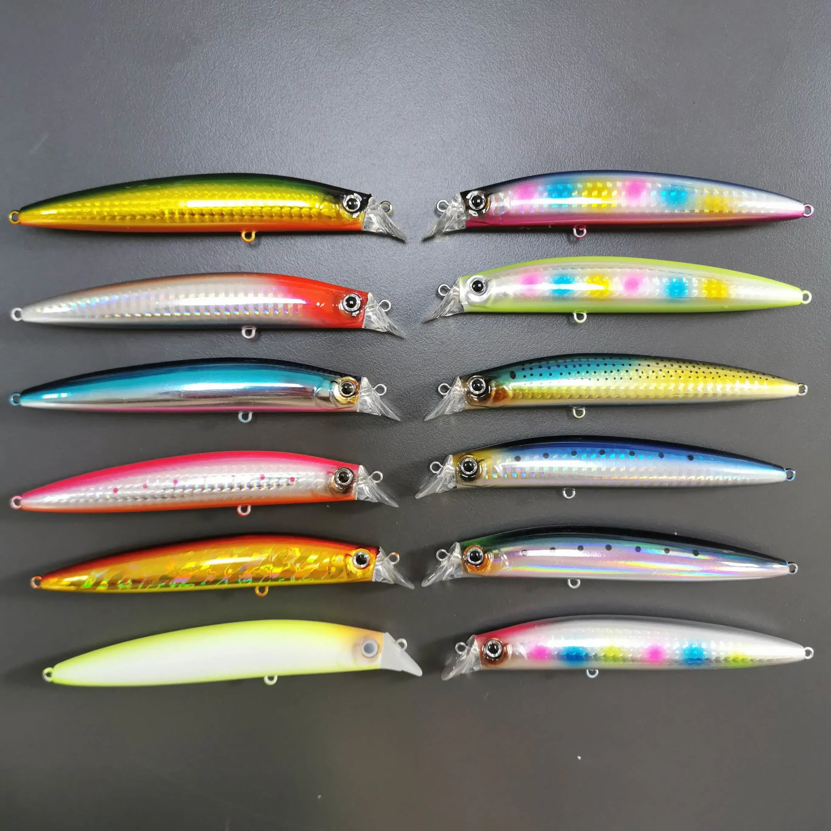 Señuelo flotante para Pesca de carpa, pececillo flotante de 115mm y 15,5g de fundición para agua salada, trucha, Lucio, Isca, Minnow 9005, 1 piezas - imagen 2