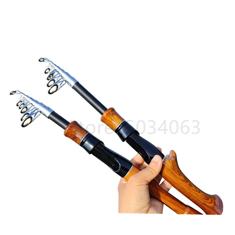 Caña de carbono transfronteriza, mango recto, mango de pistola, caña de pescar, rueda de lágrima, fabricante de cañas de señuelo de carpa dura ultraligera - imagen 2