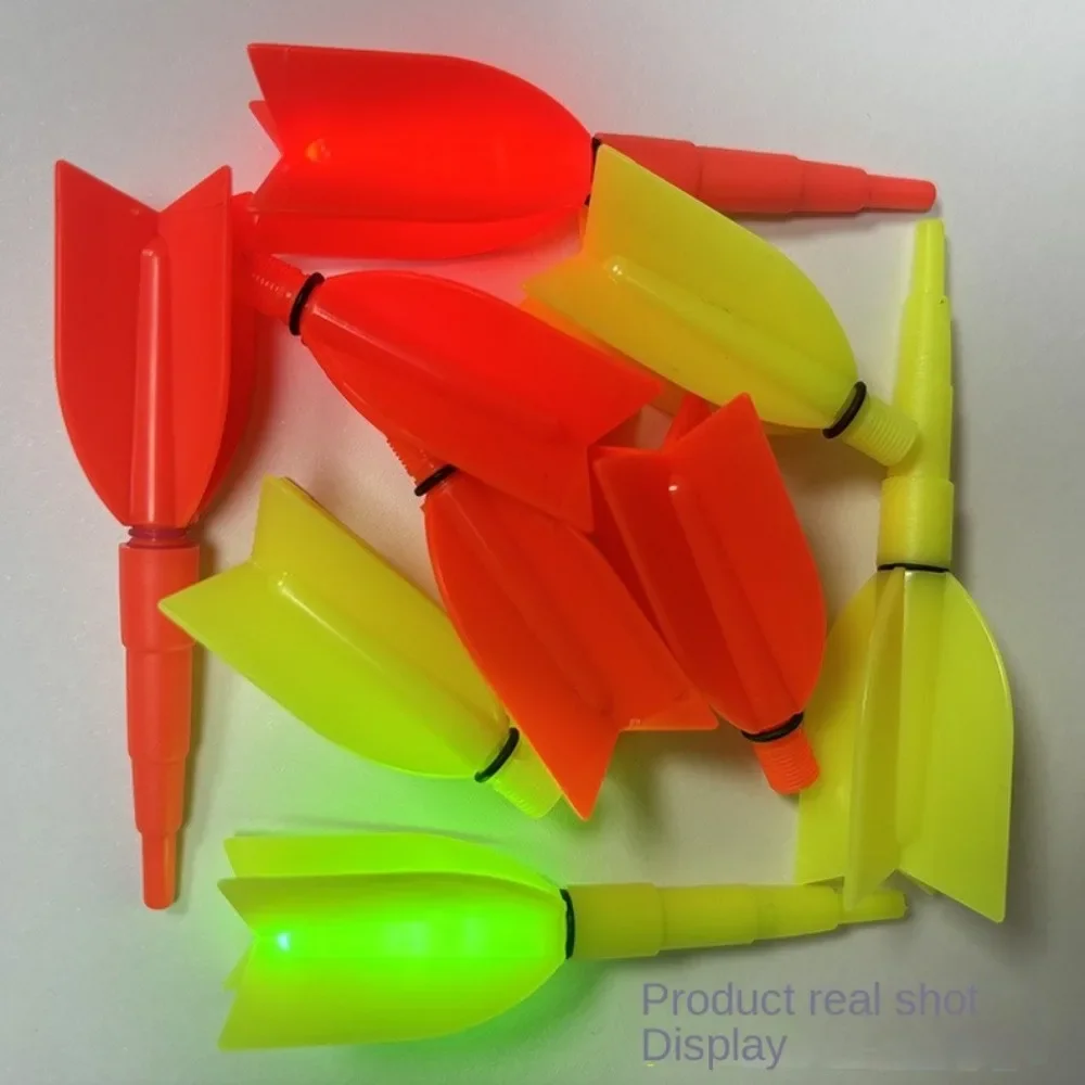 Caña de pescar llamativa, palo de iluminación, aparejo nocturno LED impermeable extraíble, aparejo flotante de 2 colores, lámpara de poste electrónico, 5 uds. - imagen 4